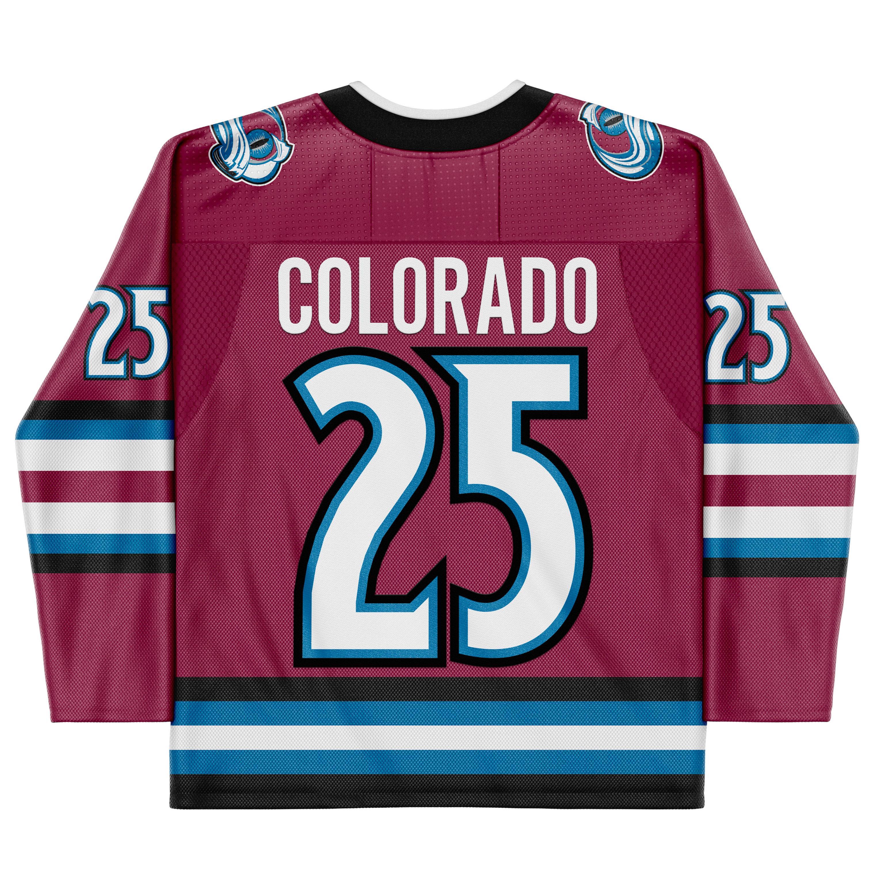 CYCLOPS SEE U IN COLORADO HOCKEY JERSEY
