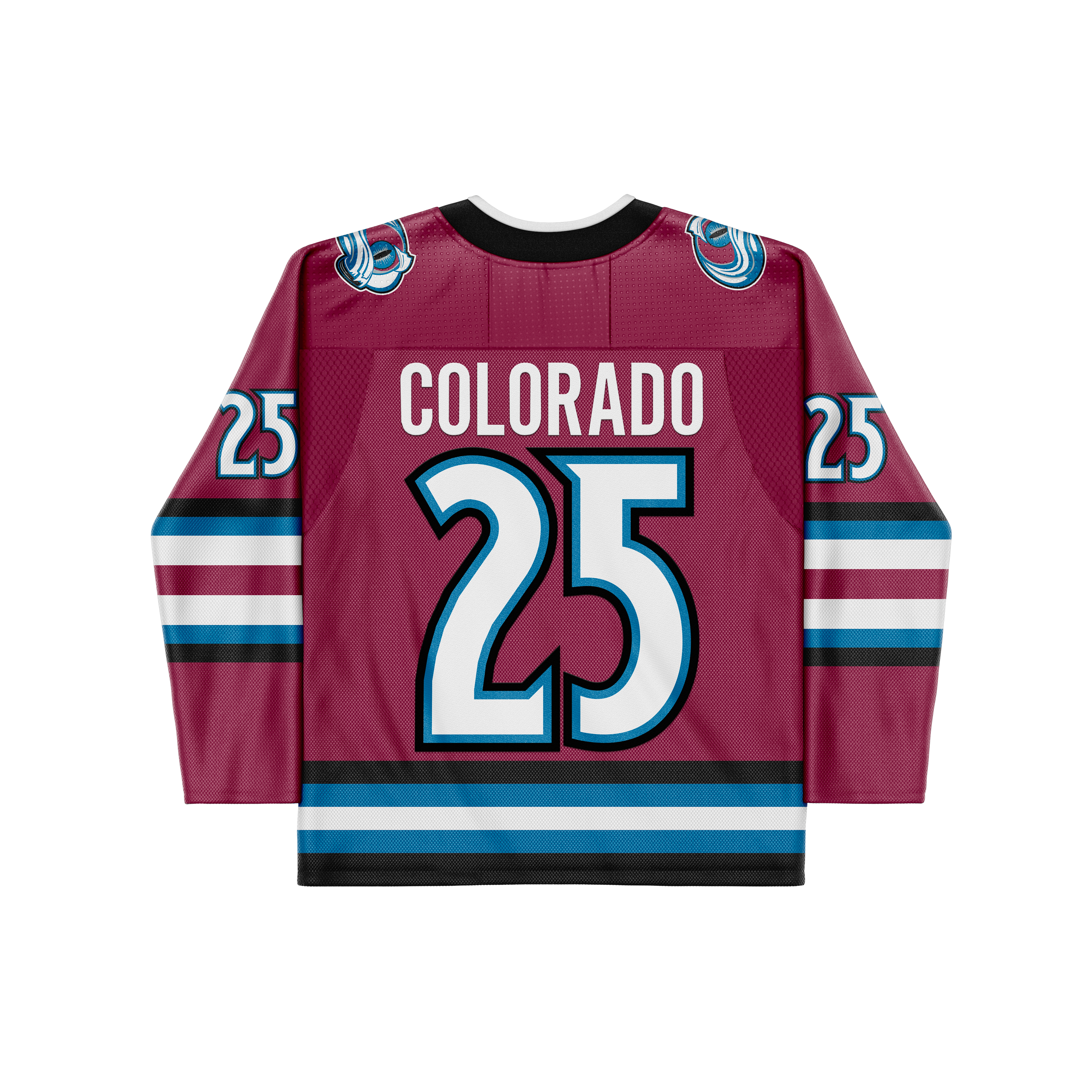 CYCLOPS SEE U IN COLORADO HOCKEY JERSEY